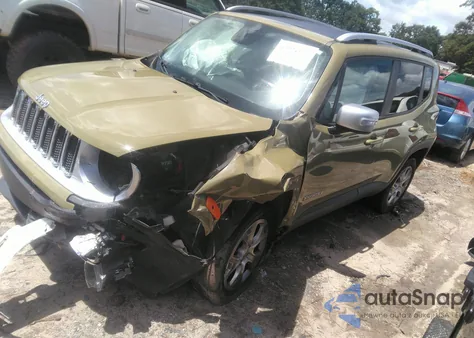 2015 Jeep Renegade Limited from USA, damaged, VIN ZACCJBDT6FPC00202
